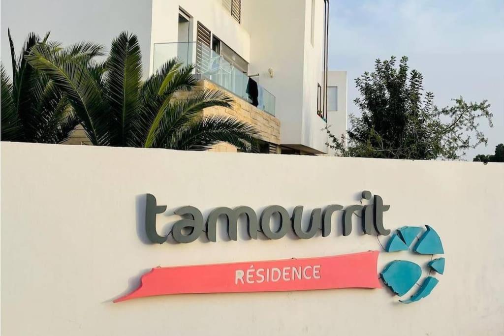 Luxurious Golf & Sea View Beach Apartment With Pool Access - Tamourrit, Taghazout Bay Esterno foto